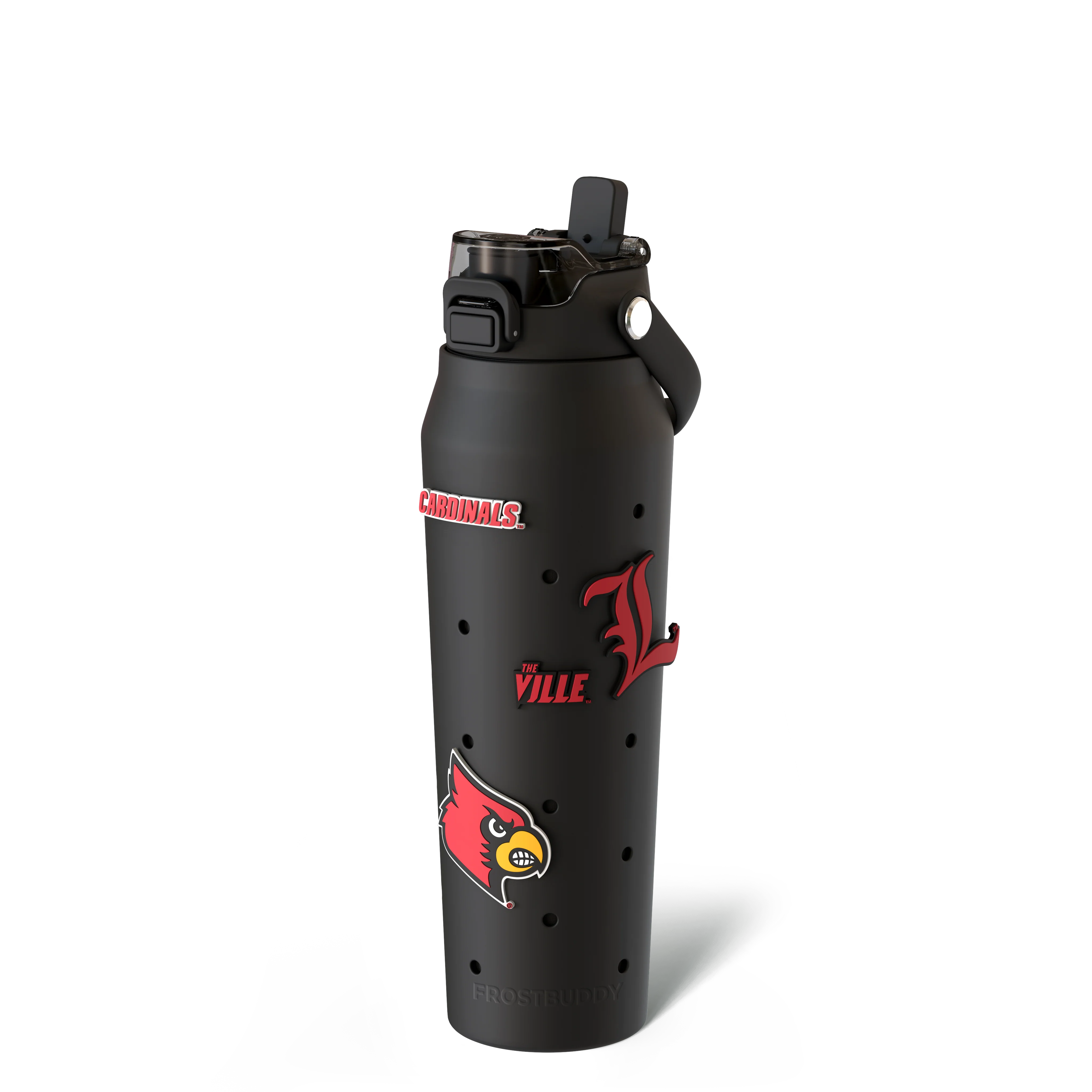 Bottle Buddy 32oz | Louisville Cardinals | Skin + Budz Bundle