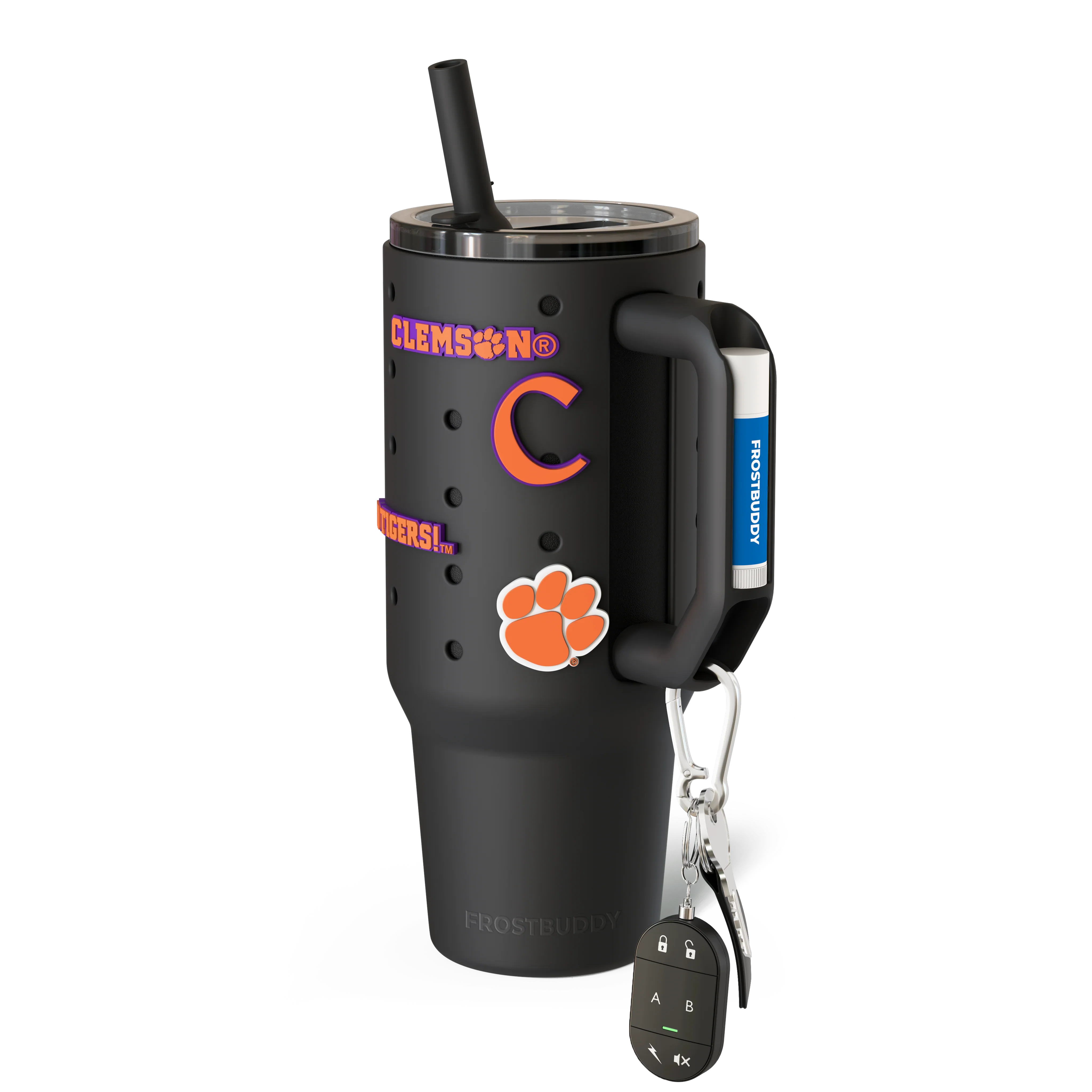 Thicc Buddy 40oz | Clemson Tigers | Skin + Budz Bundle