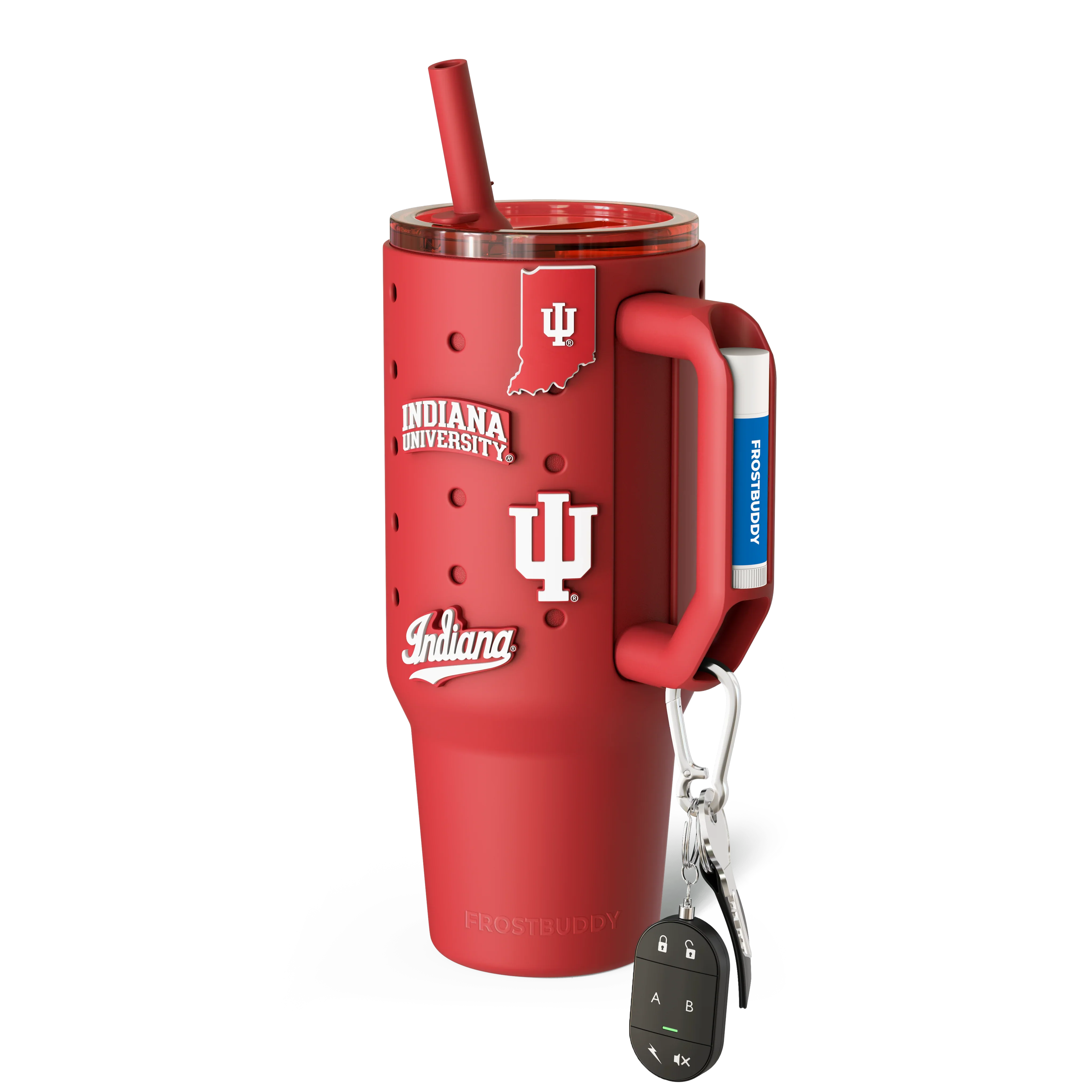 Thicc Buddy 40oz | Indiana Hoosiers | Skin + Budz Bundle