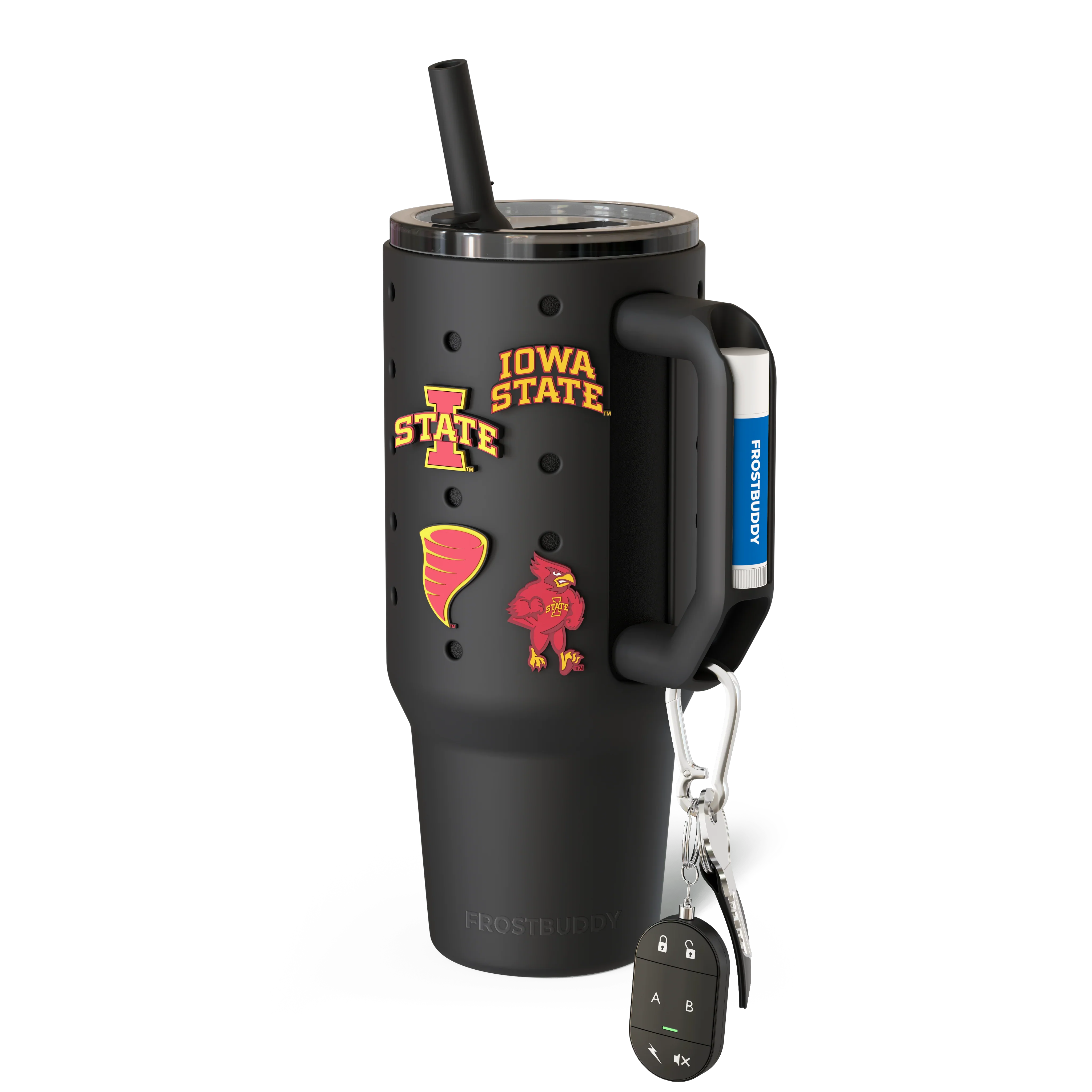 Thicc Buddy 40oz | Iowa State Cyclones | Skin + Budz Bundle