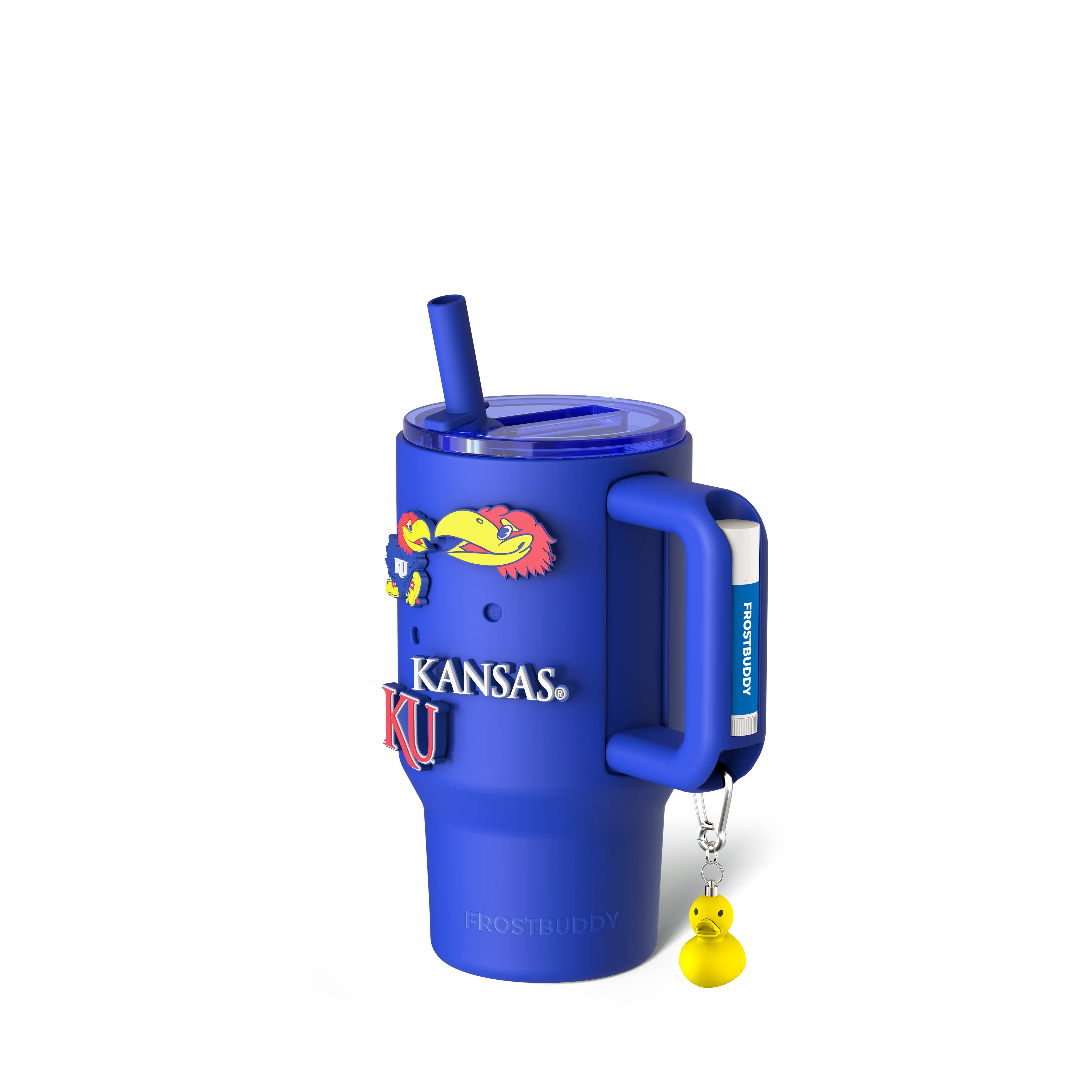 Thicc Buddy 16oz | Kansas Jayhawks | Skin + Budz Bundle
