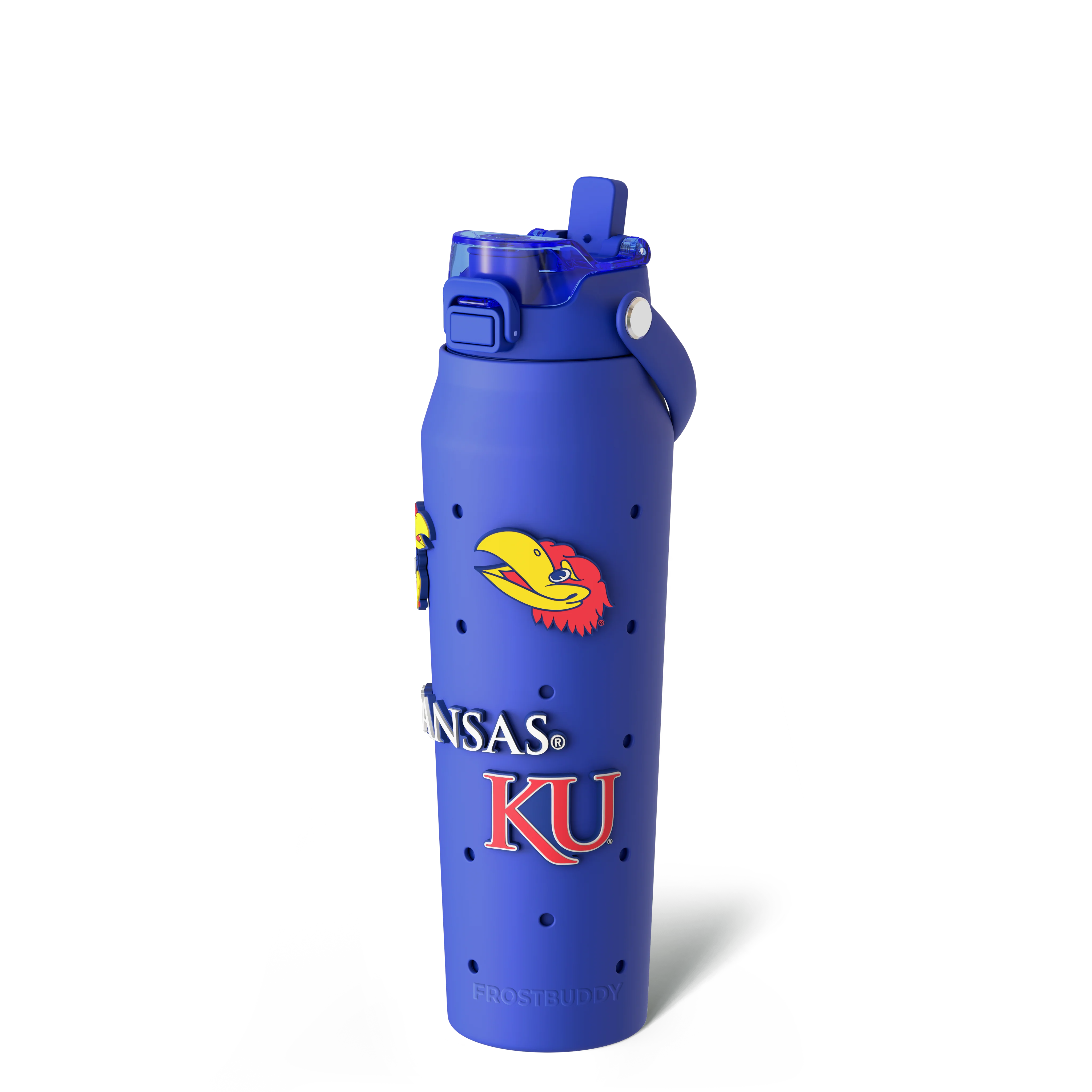 Bottle Buddy 32oz | Kansas Jayhawks | Skin + Budz Bundle