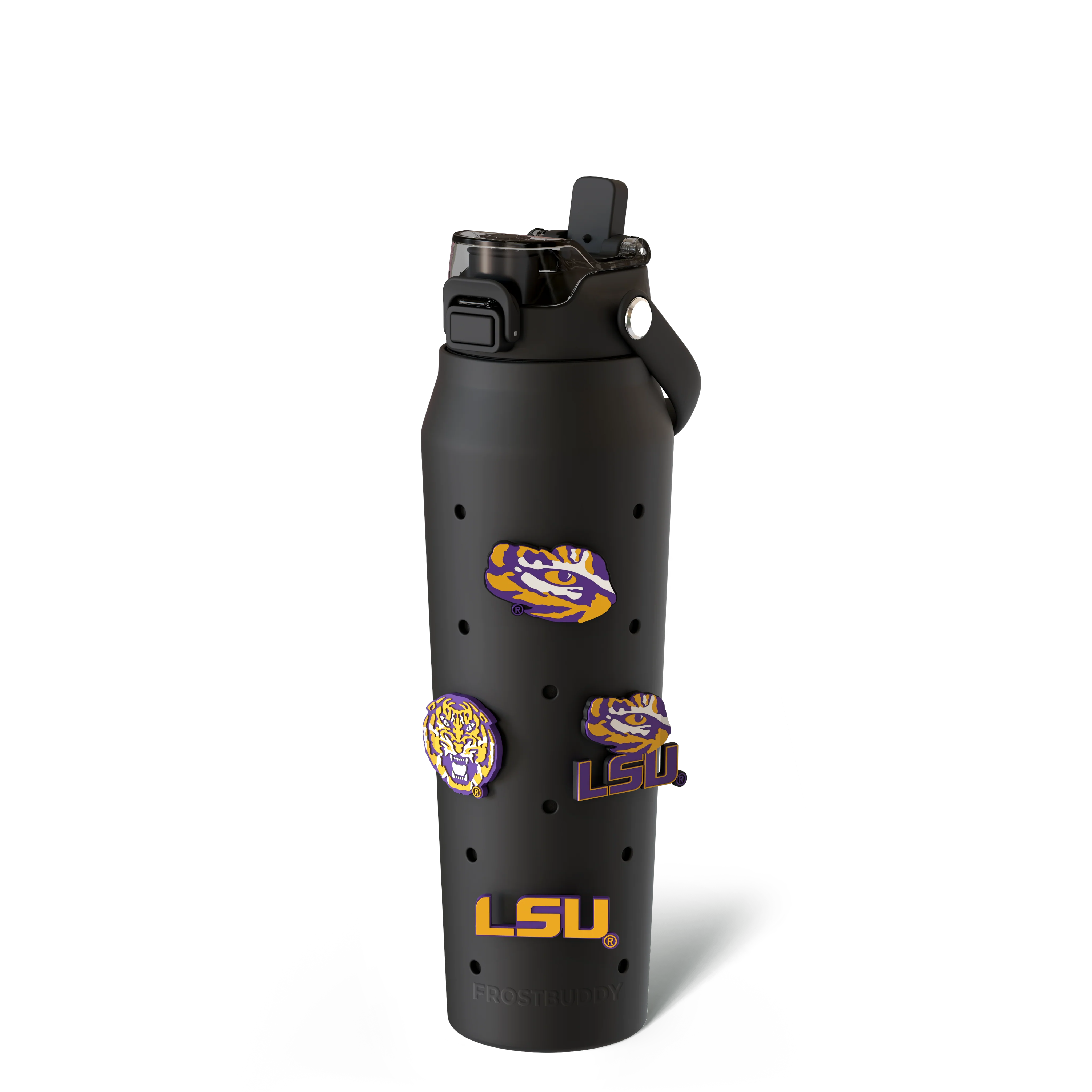 Bottle Buddy 32oz | LSU Tigers | Skin + Budz Bundle