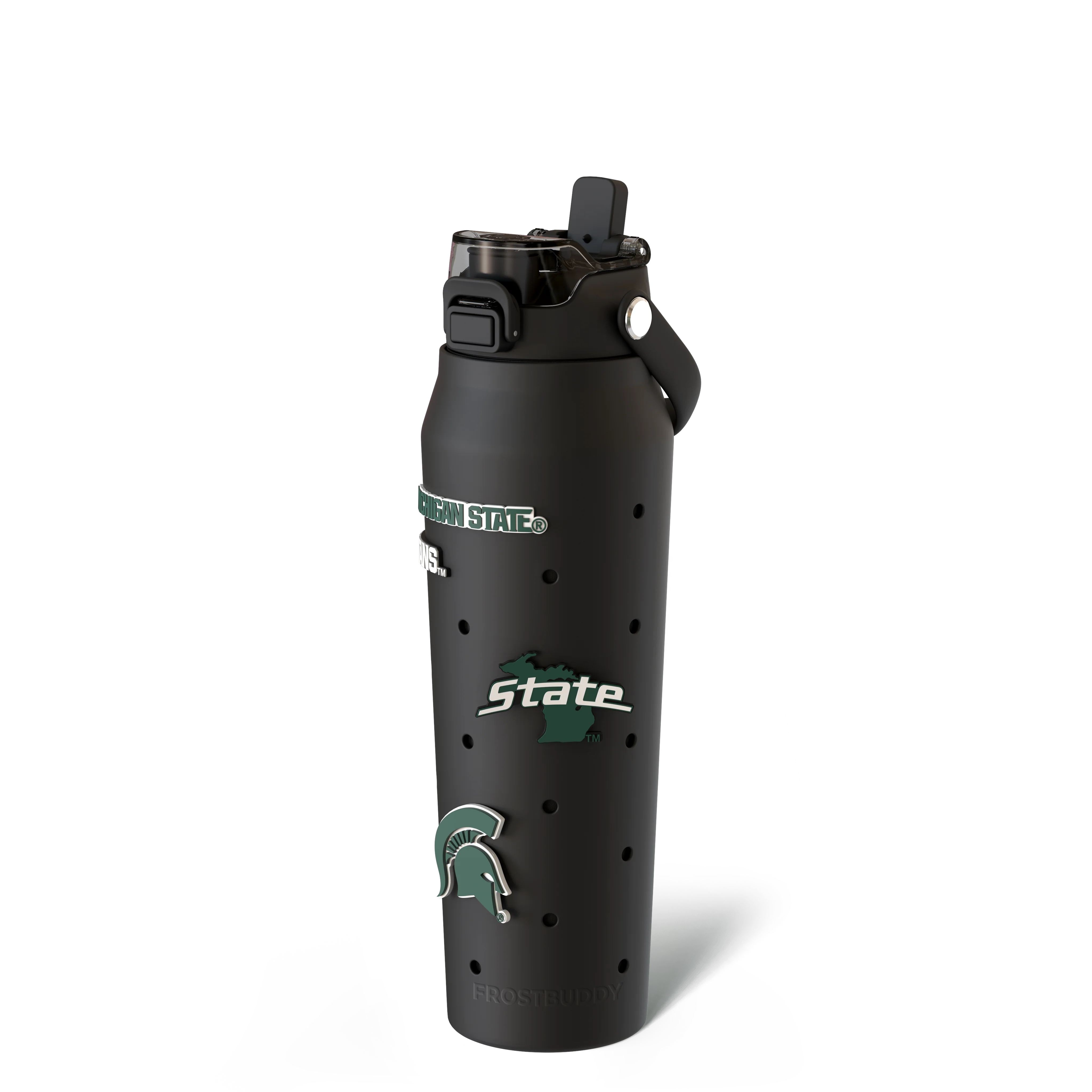Bottle Buddy 32oz | Michigan State Spartans | Skin + Budz Bundle