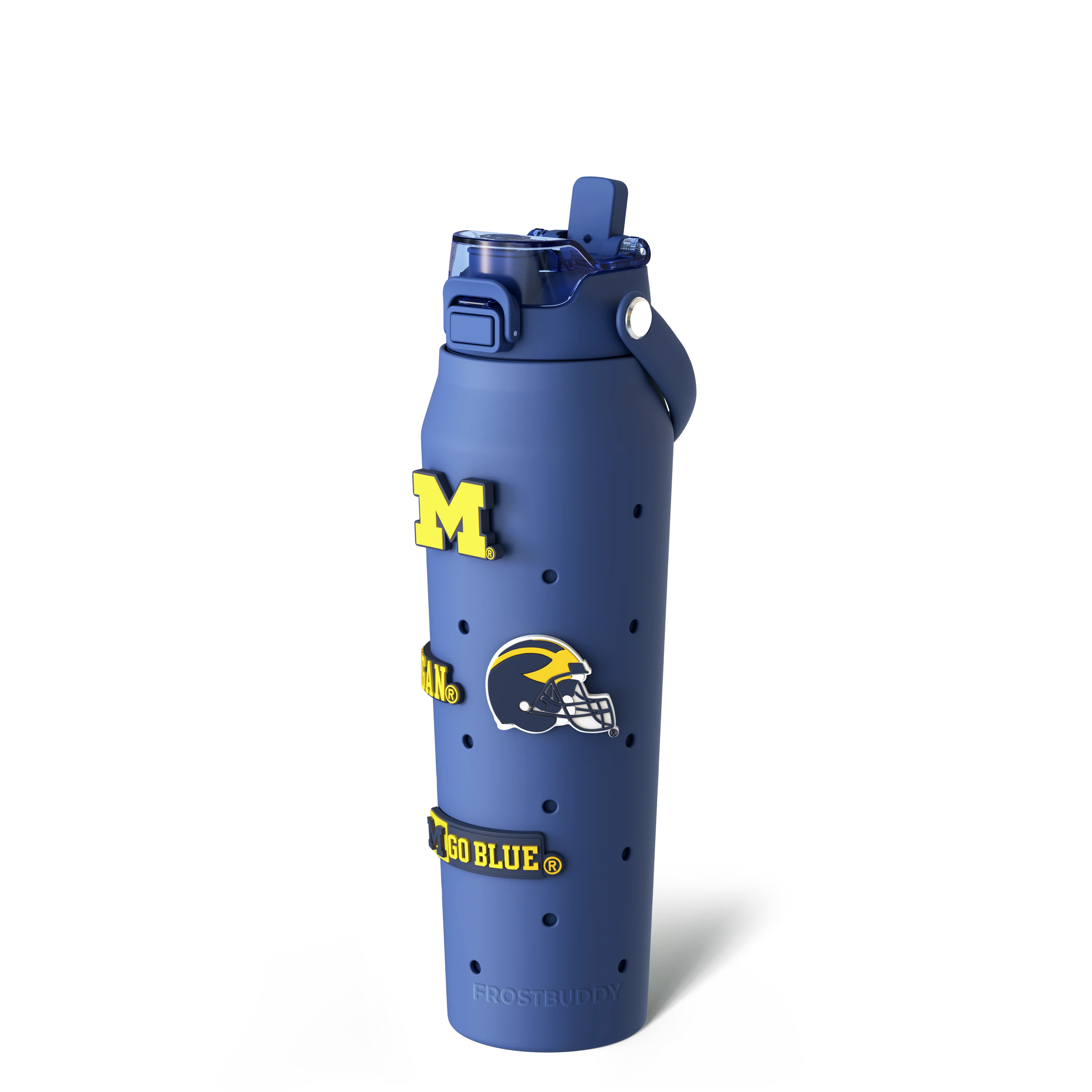 Bottle Buddy 32oz | Michigan Wolverines | Skin + Budz Bundle