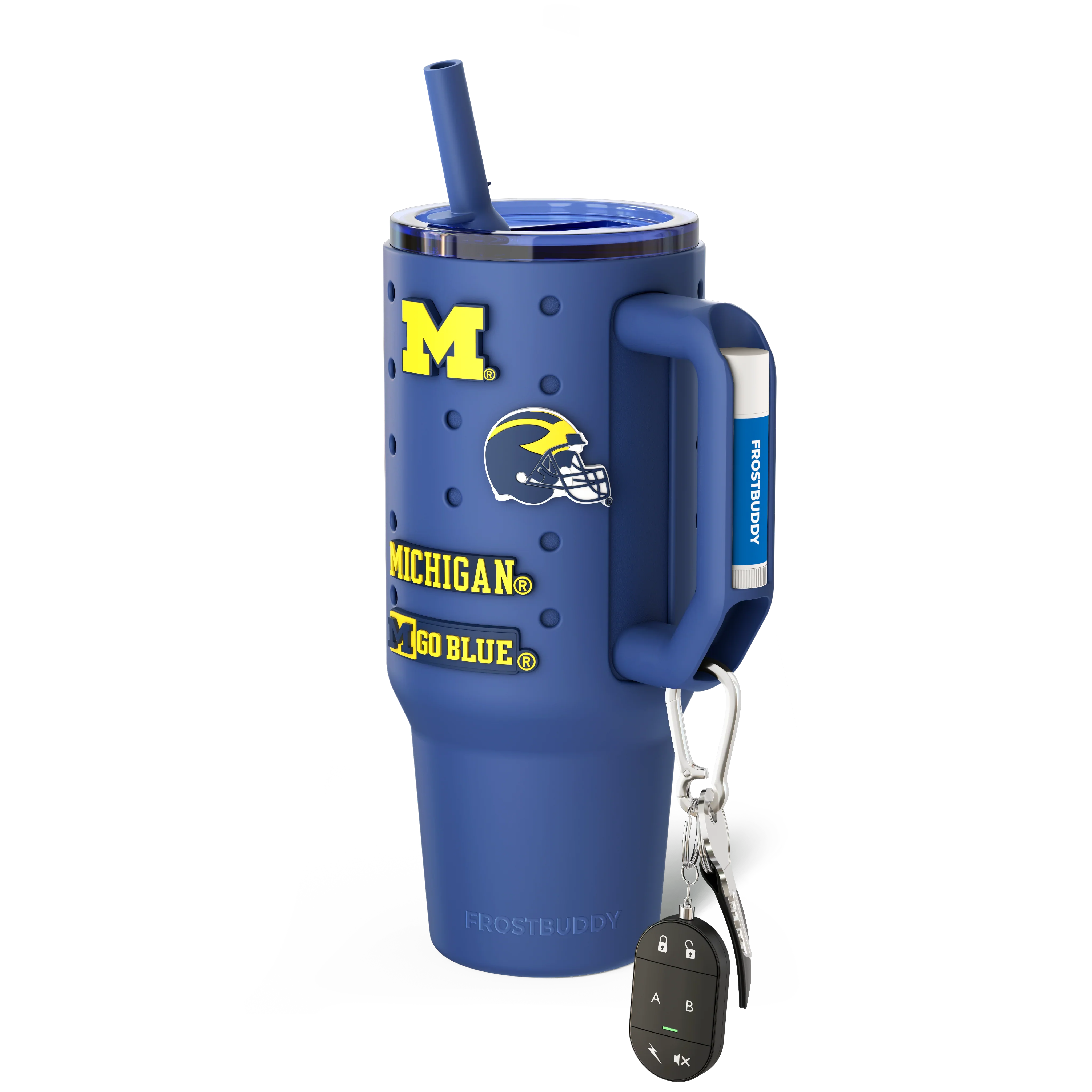 Thicc Buddy 40oz | Michigan Wolverines | Skin + Budz Bundle
