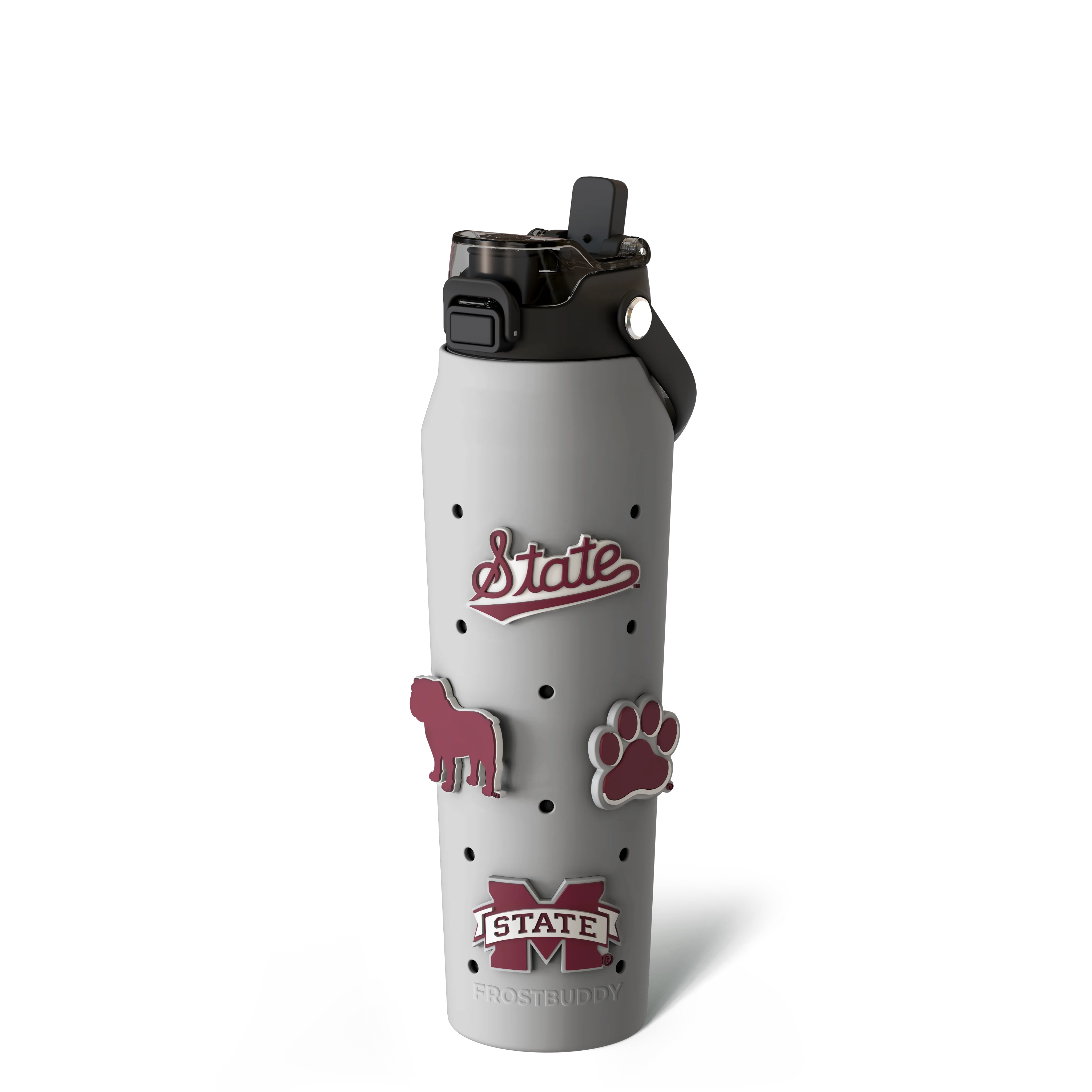 Bottle Buddy 32oz | Mississippi State Bulldogs | Skin + Budz Bundle