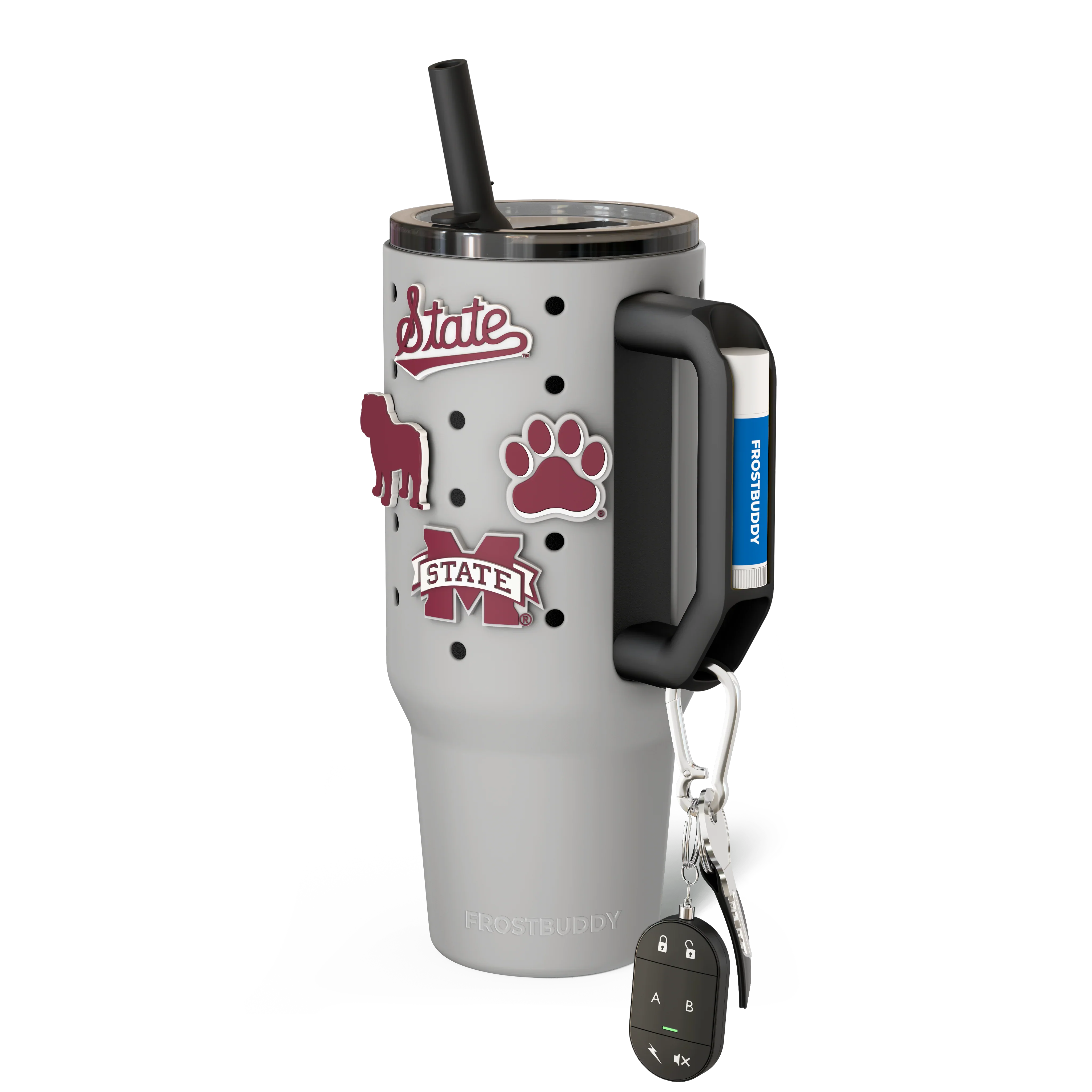 Thicc Buddy 40oz | Mississippi State Bulldogs | Skin + Budz Bundle