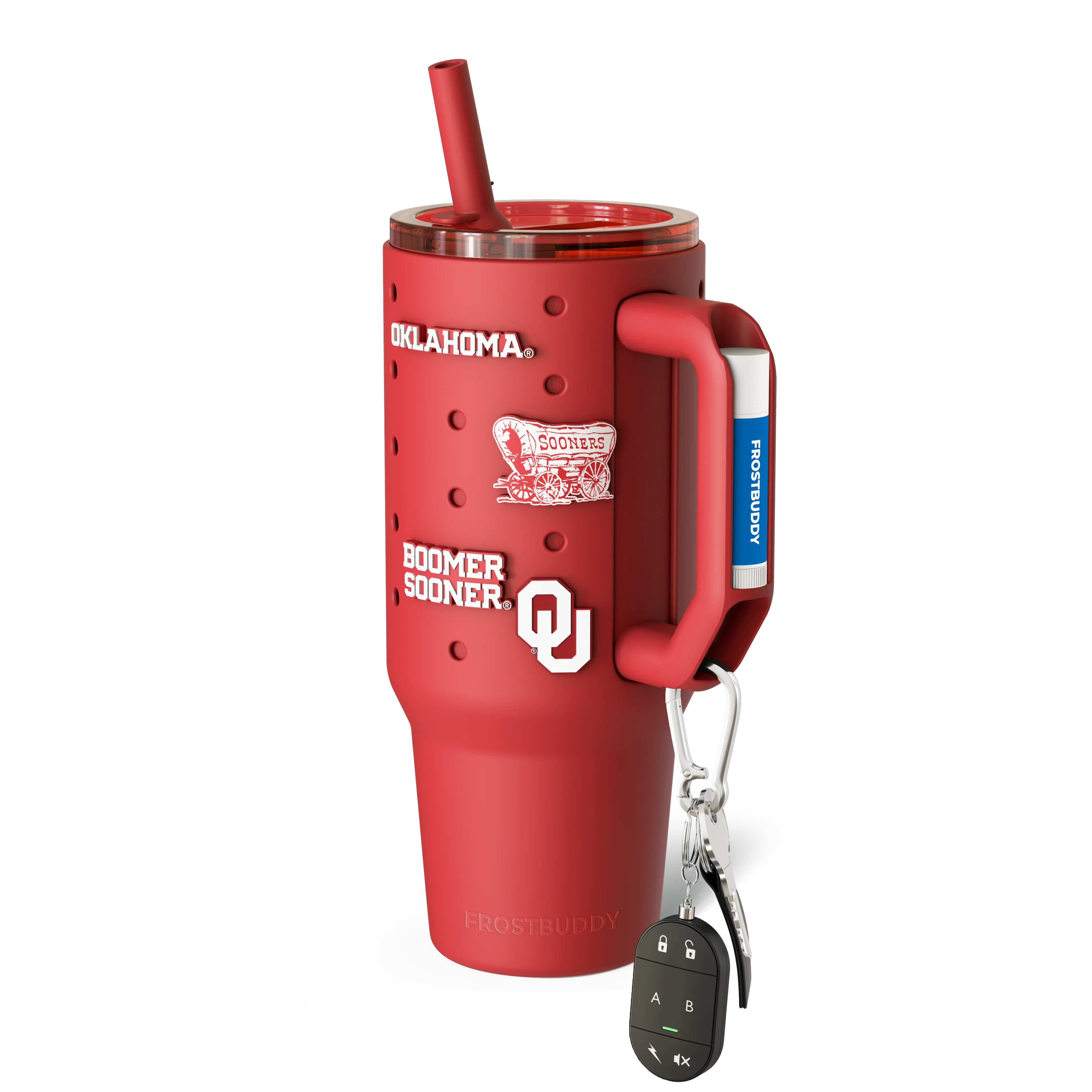 Thicc Buddy 40oz | Oklahoma Sooners | Skin + Budz Bundle