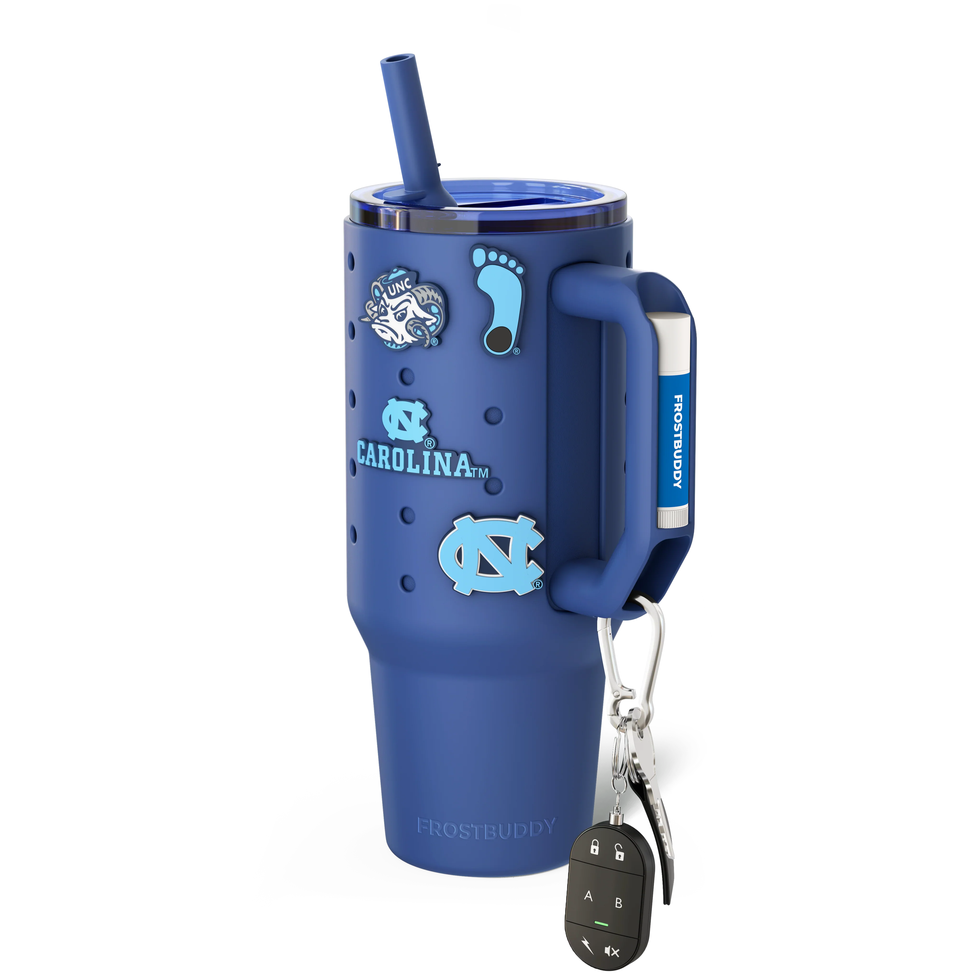 Thicc Buddy 40oz | UNC Tarheels | Skin + Budz Bundle