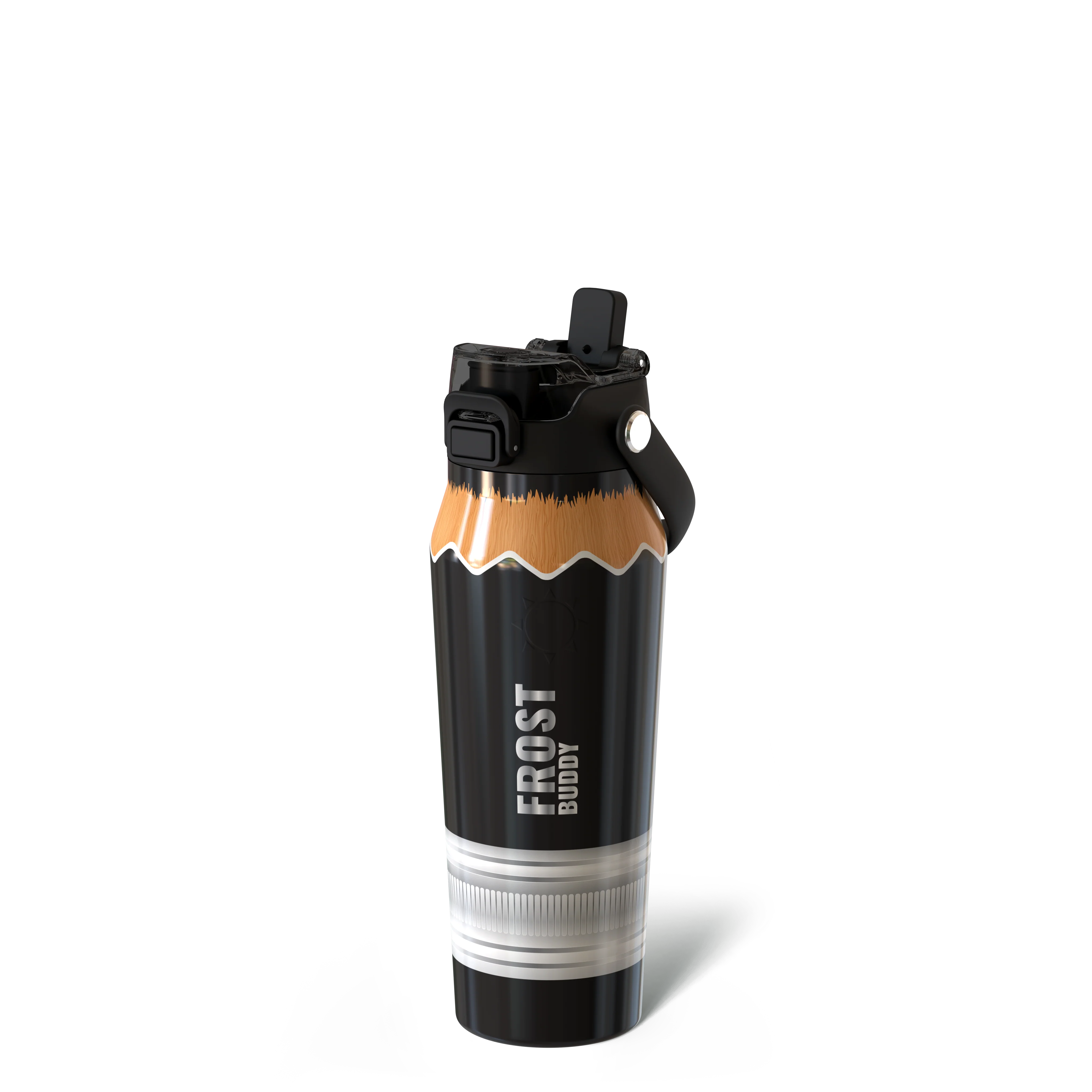 Bottle Buddy 24oz | Black Pencil