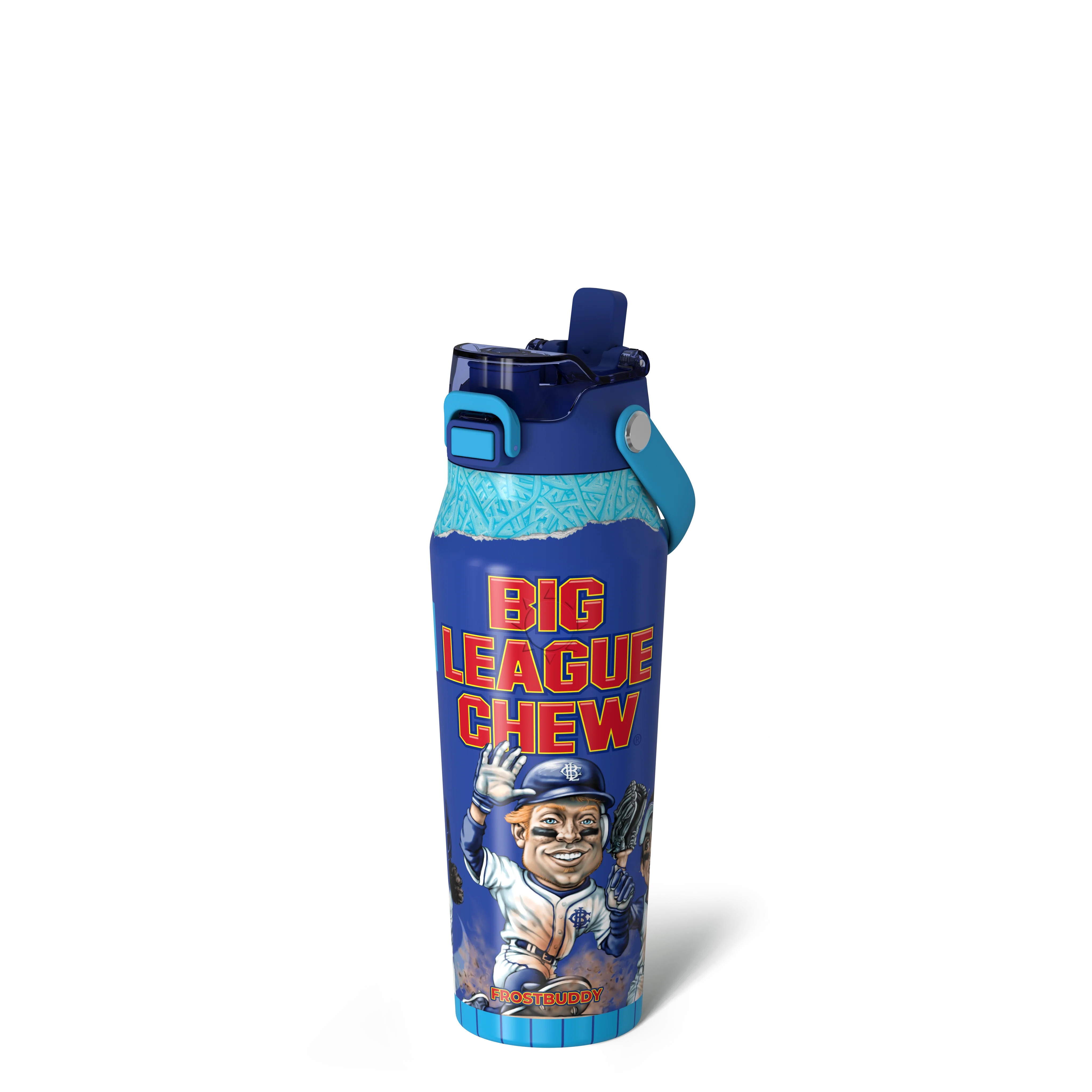 Bottle Buddy 24oz | Blue Raspberry Big League Chew