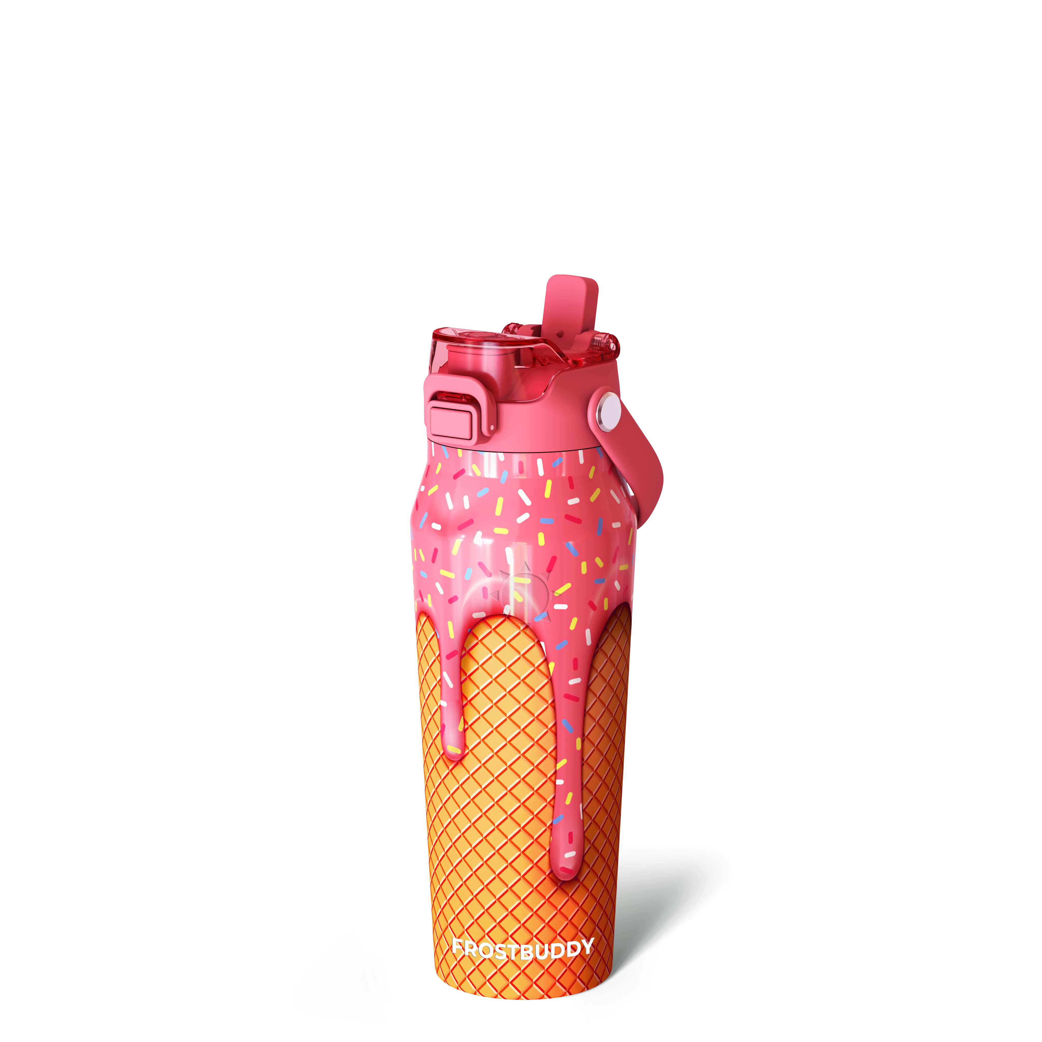 Bottle Buddy 24oz | Pink Ice Cream