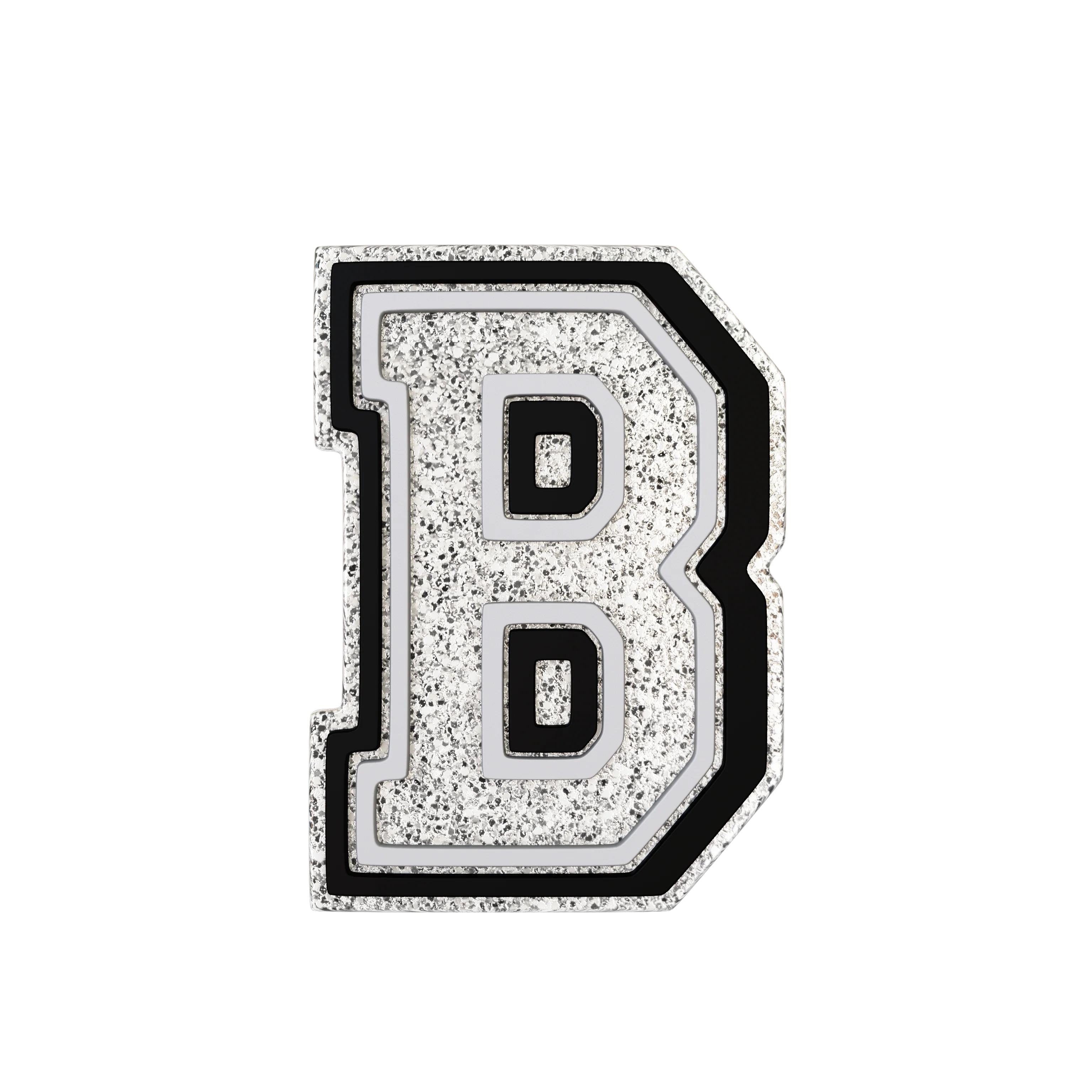 Budz | Silver Letter B
