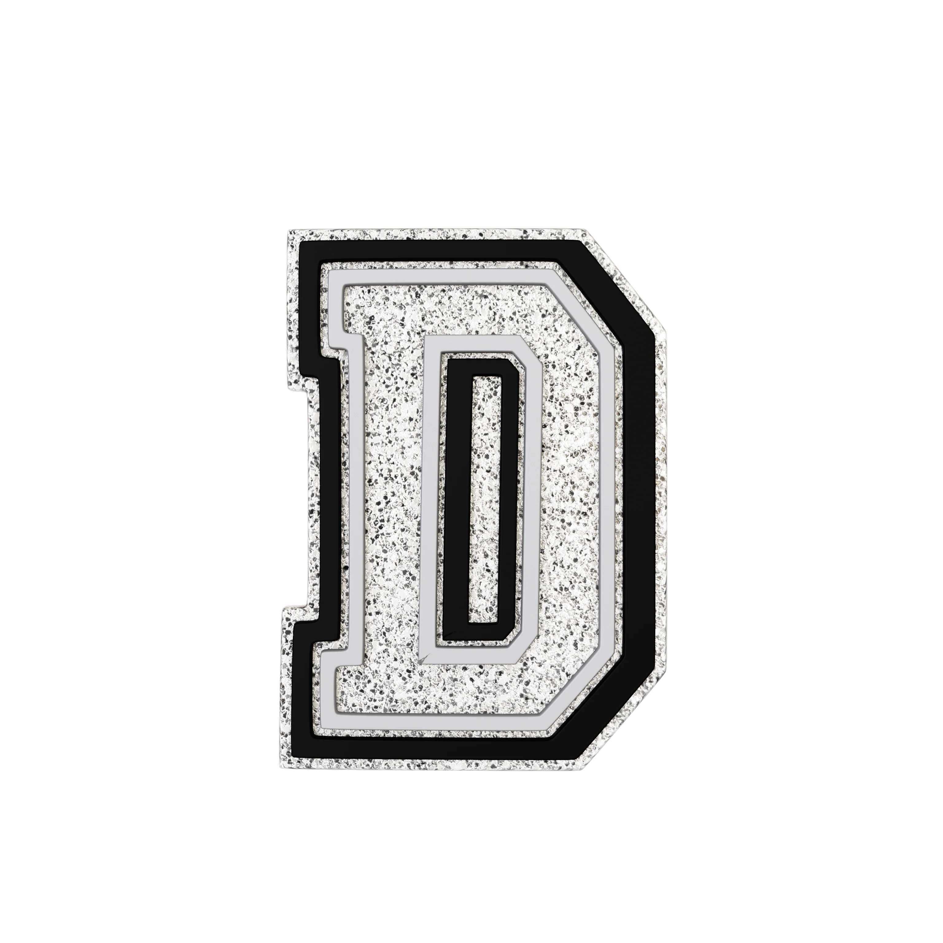 Budz | Silver Letter D