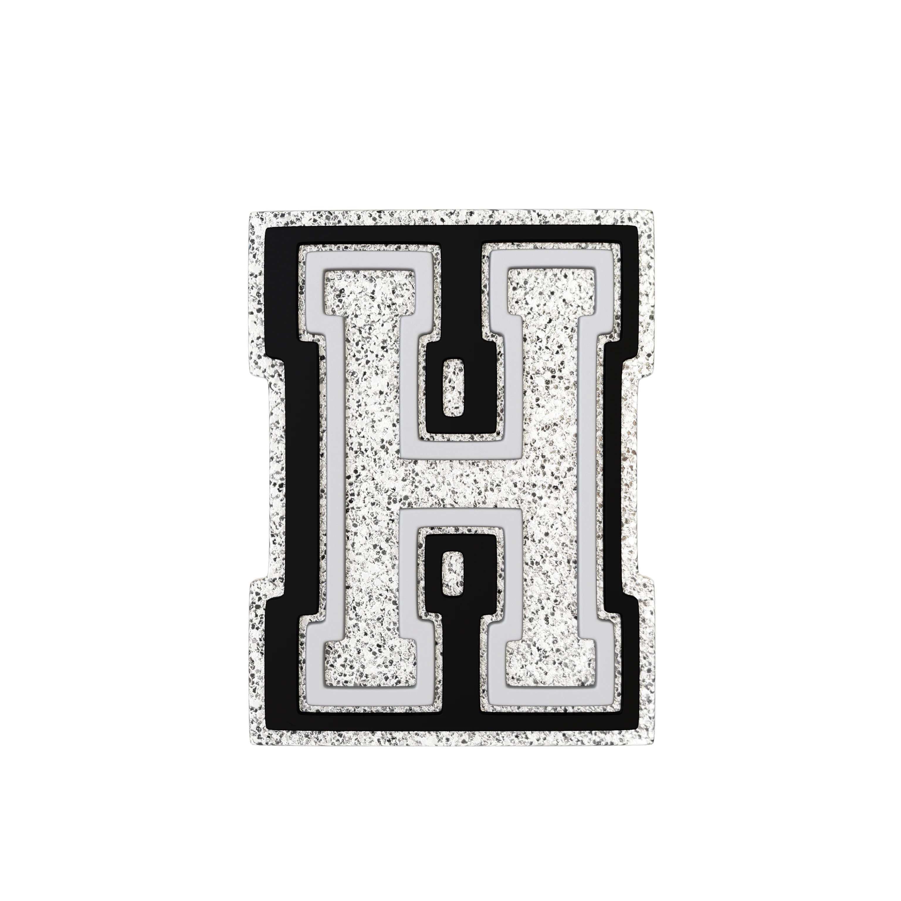 Budz | Silver Letter H