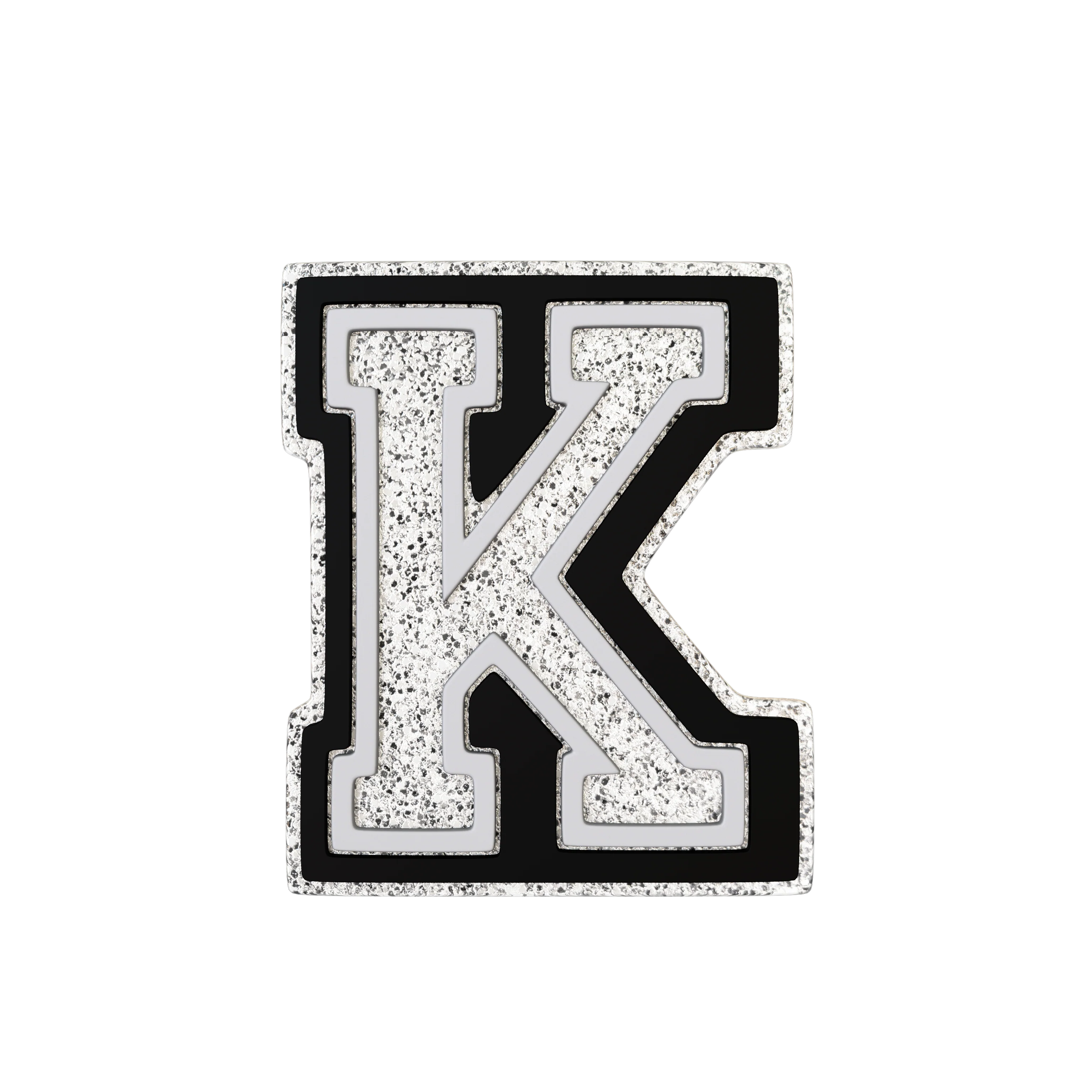 Budz | Silver Letter K
