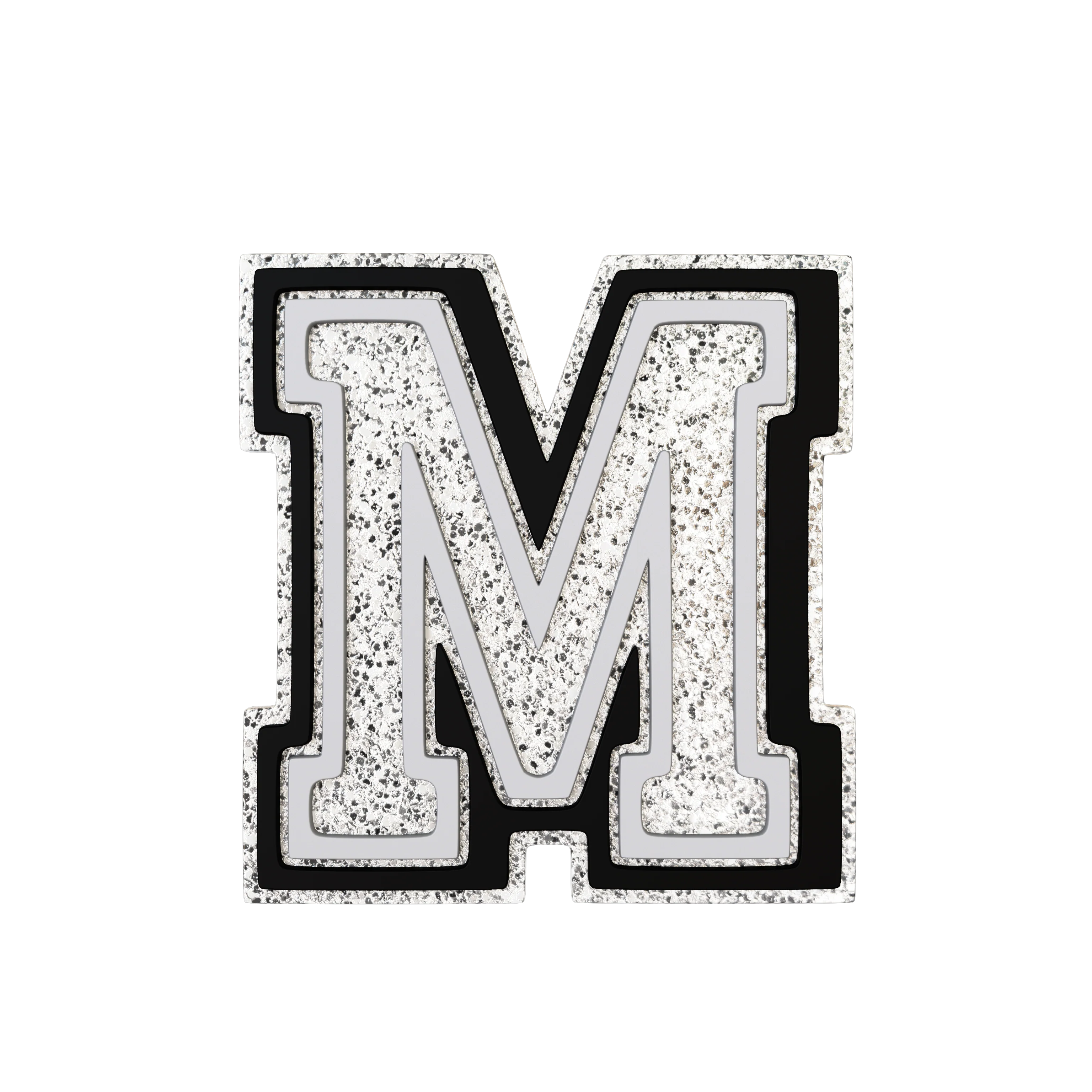 Budz | Silver Letter M