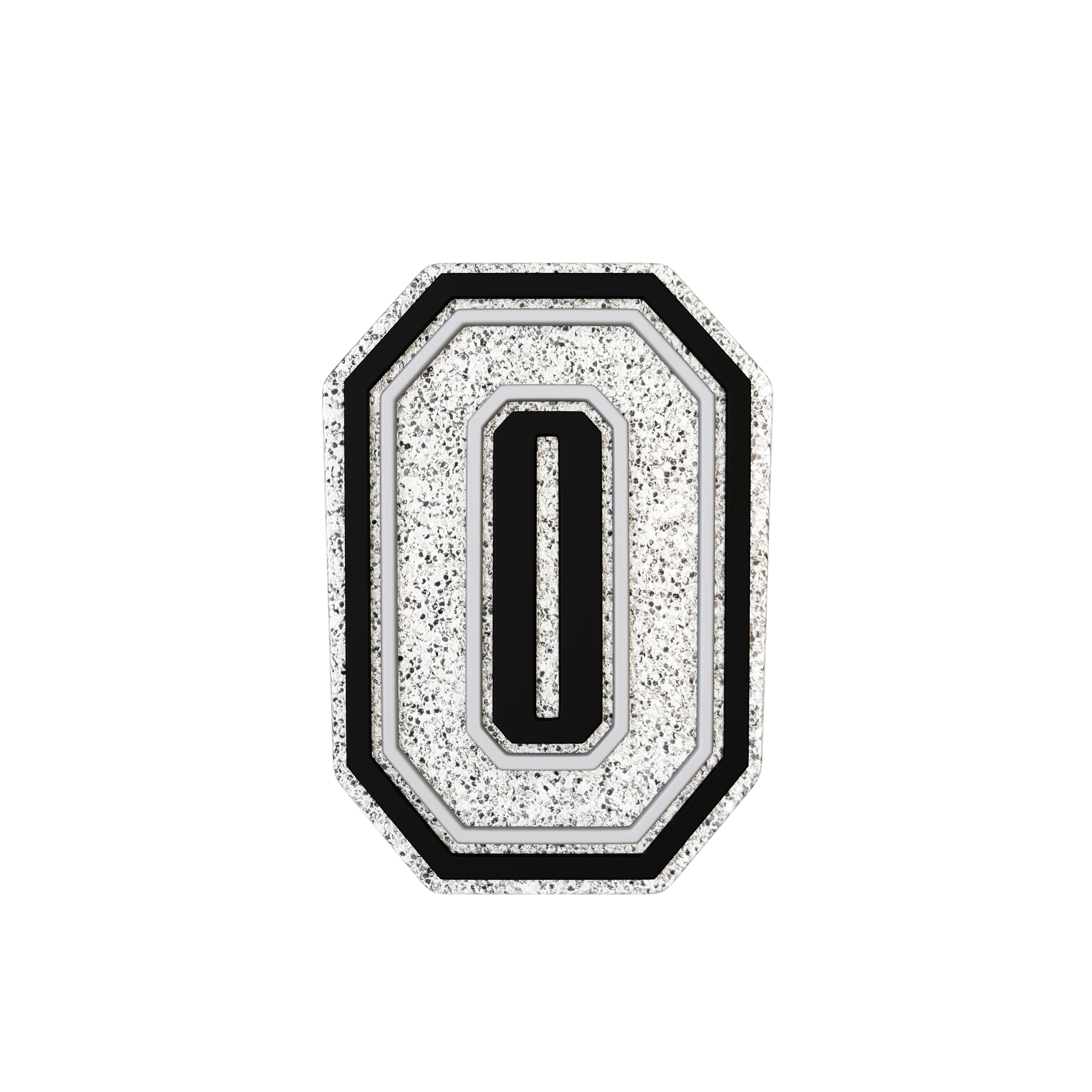 Budz | Silver Letter O