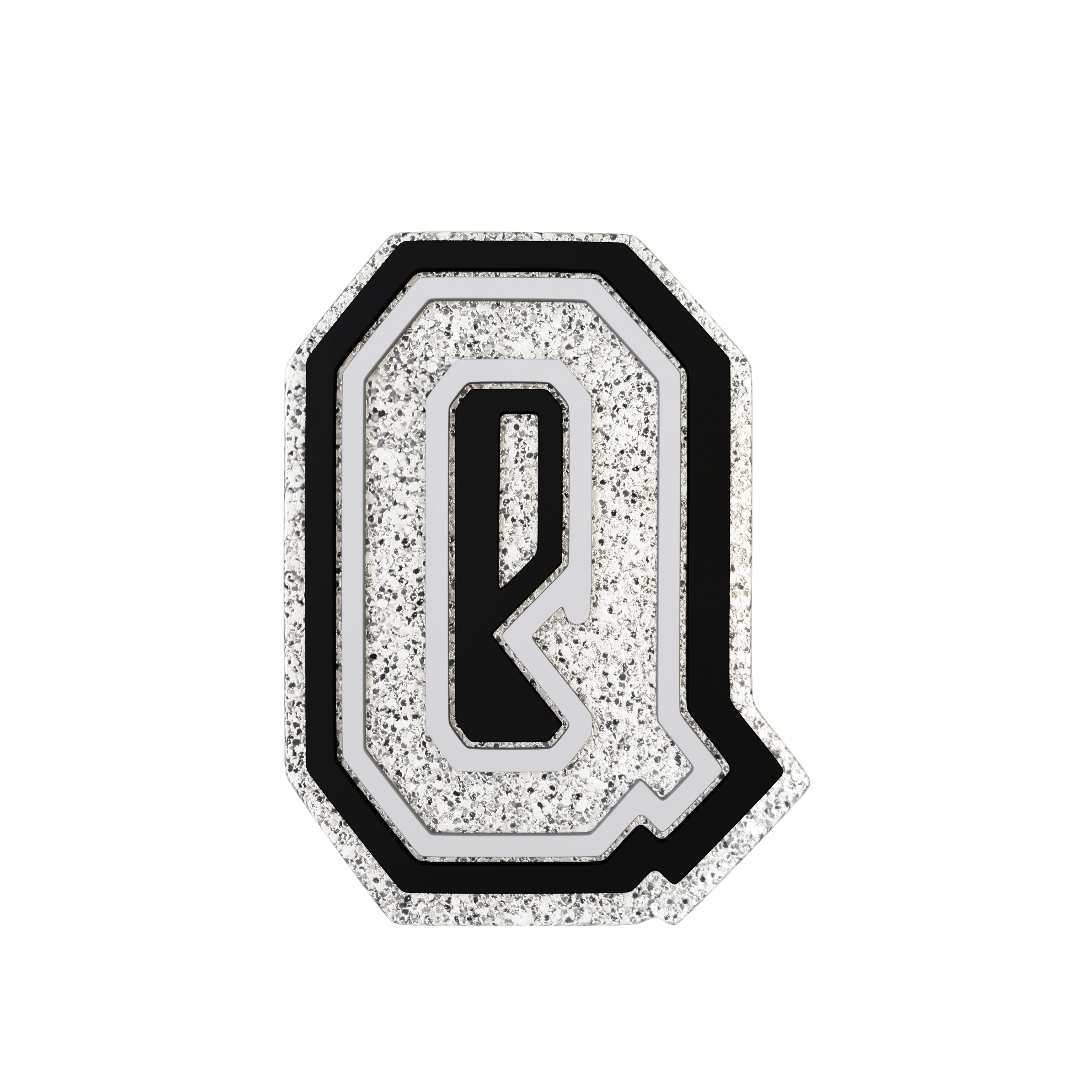 Budz | Silver Letter Q