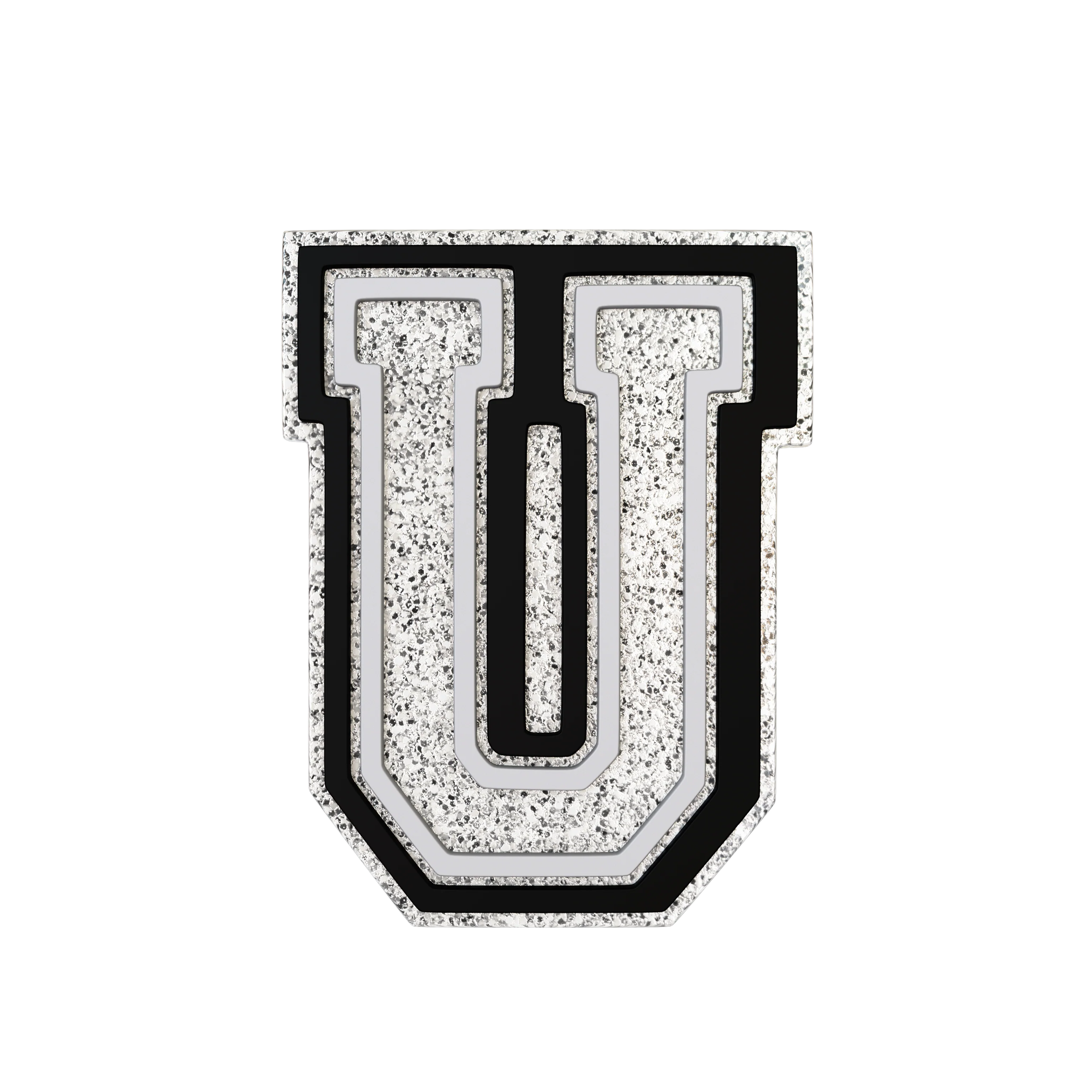 Budz | Silver Letter U