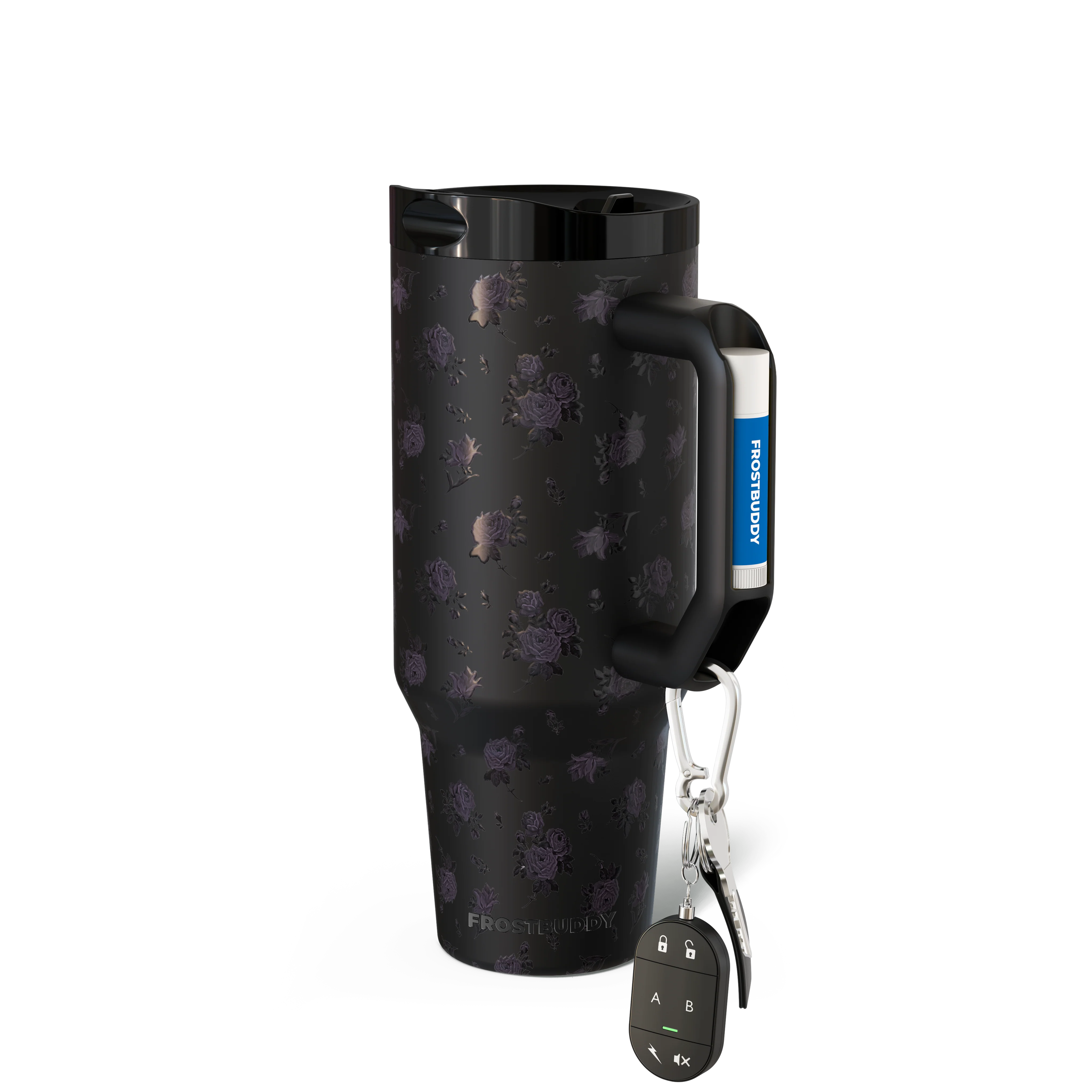 Thicc Buddy 40oz | Black Floral