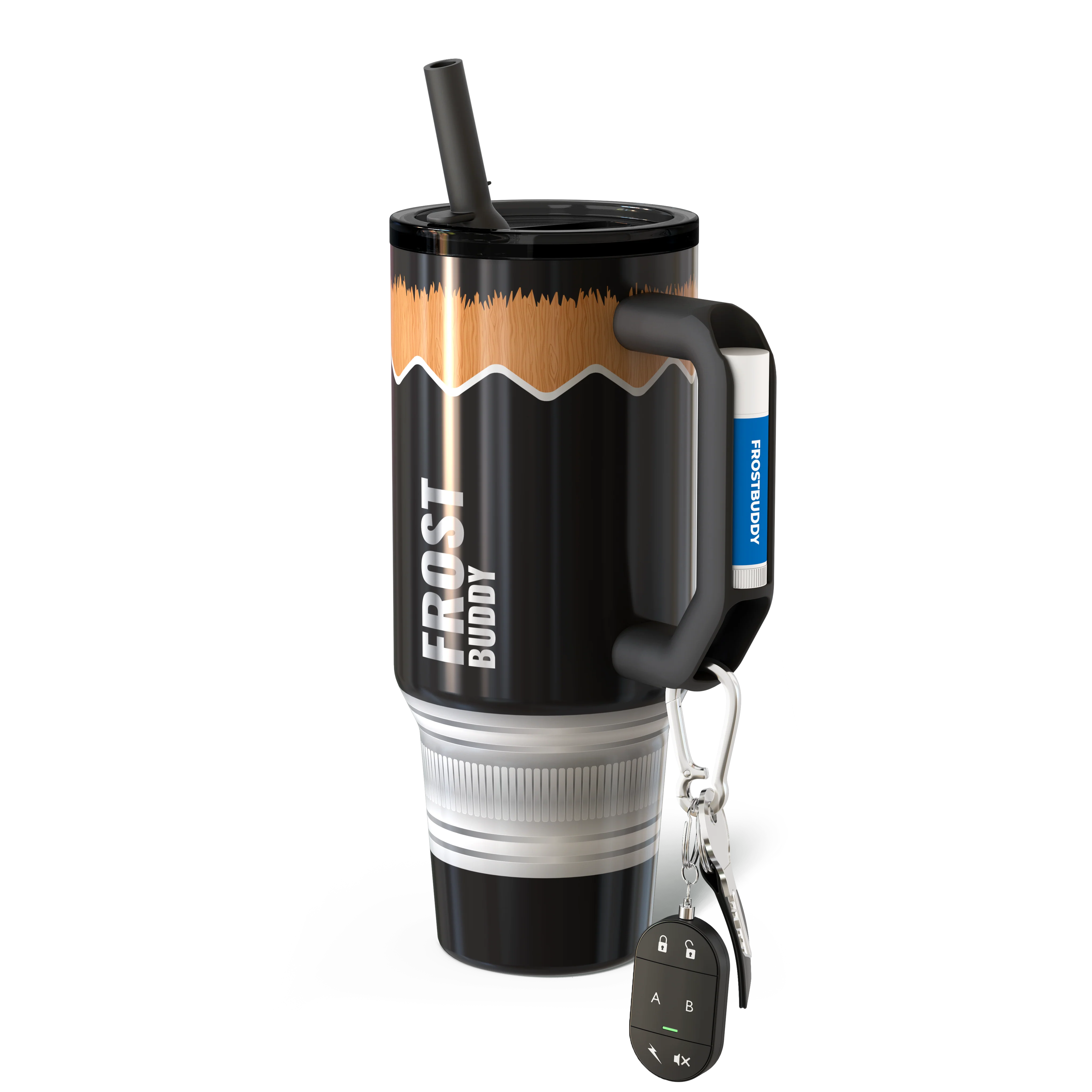 Thicc Buddy 40oz | Black Pencil