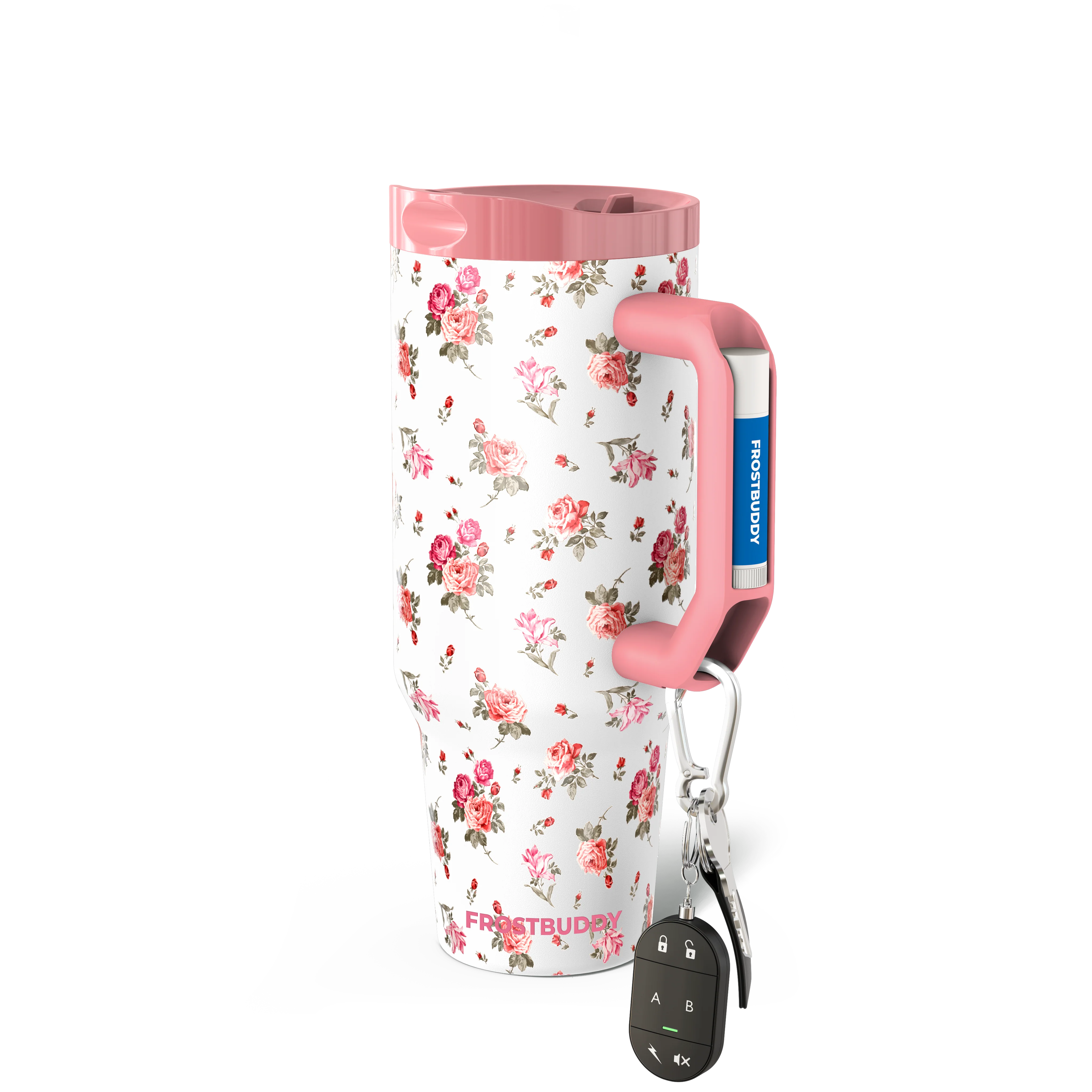 Thicc Buddy 40oz | Pink Floral